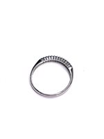 Anello Stocco Gioielli Donna in Oro bianco Zircone ANS 106 - ANS 106